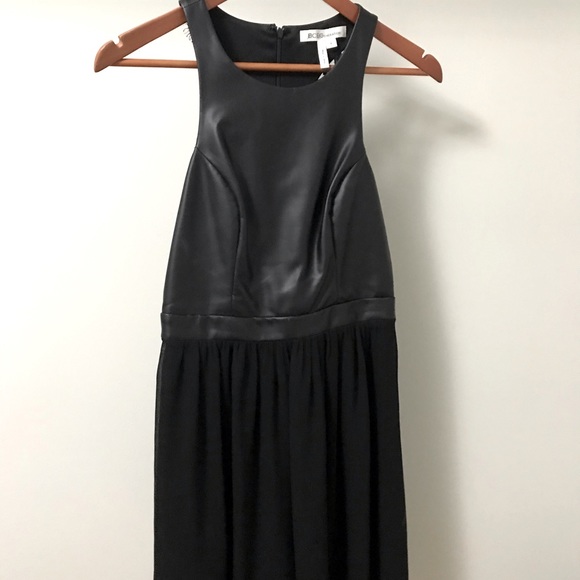 Faux leather cutout dress! - Picture 1 of 2